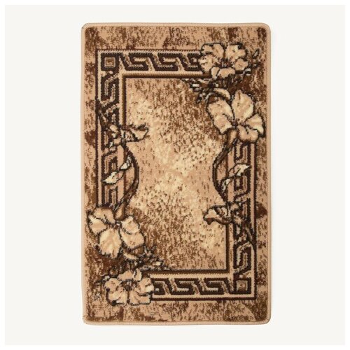 Ковер Мокко прямоугольный 60*110 см, 030/01, ПП 100%, джут