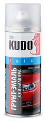 Эмаль Kudo Для бампера черная, 520 мл, KU-6202