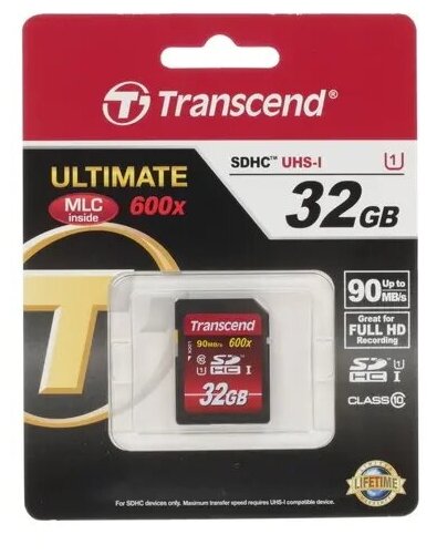 Карта памяти Transcend TS*SDHC10U1