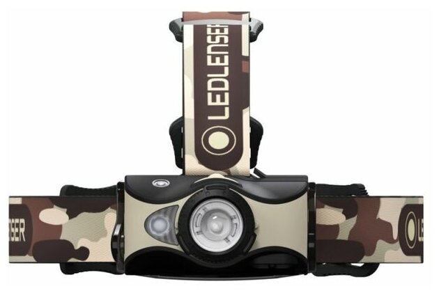Налобный фонарь LED LENSER MH8, черный / серый [502156] - фото №8