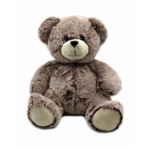 Мягкая игрушка LEOSCO Медведь 23 см коричневый мягкая игрушка leosco утка 16 см коричневый