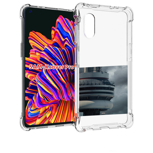 чехол mypads drake more life для samsung galaxy xcover 5 задняя панель накладка бампер Чехол MyPads Drake - Views для Samsung Galaxy Xcover Pro 1 задняя-панель-накладка-бампер