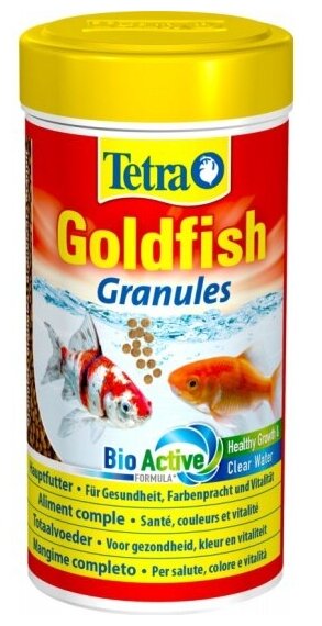 TetraGoldfish Granules корм в гранулах для золотых рыб 250 мл - фотография № 8