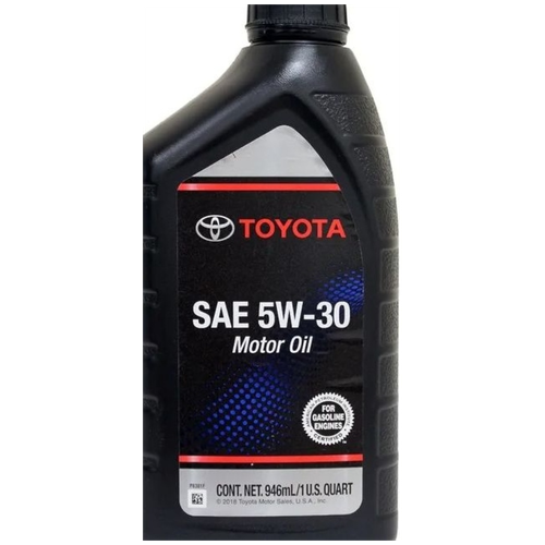 TOYOTA Моторное масло TOYOTA Motor Oil 002791QT5W6S, (1л)