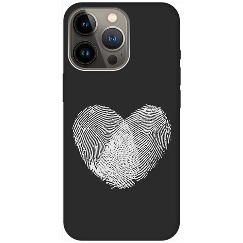 Силиконовый чехол на Apple iPhone 14 Pro Max / Эпл Айфон 14 Про Макс с рисунком Lovely Fingerprints W Soft Touch черный силиконовый чехол на apple iphone 14 pro max эпл айфон 14 про макс с рисунком lovely fingerprints