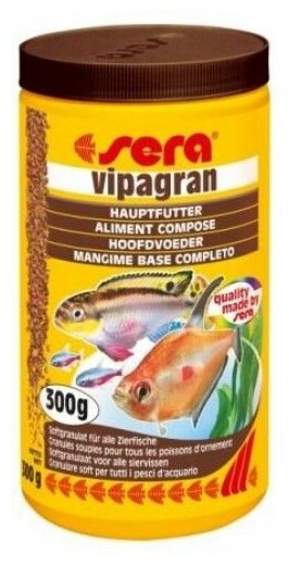 Sera корм для рыб основной в гранулах VIPAGRAN, 250 мл, 80 г - фотография № 8