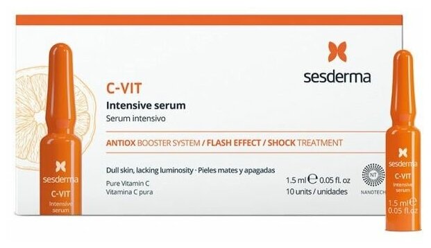 Сыворотка Sesderma C-VIT Intensive Serum, 10*1.5 мл
