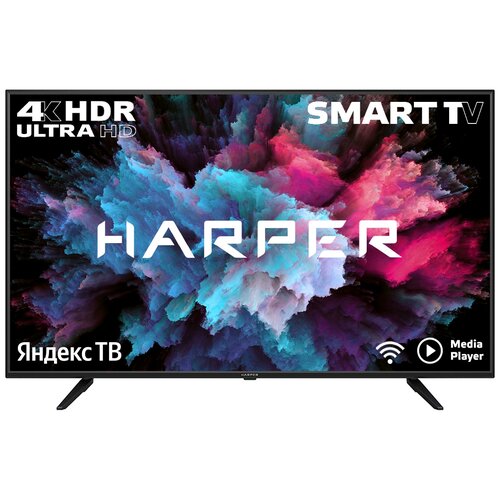 ЖК-телевизор HARPER 65U660TS-T2-UHD-SMART black
