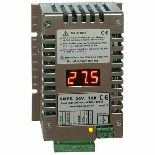 SMPS-2410-D автоматическое зарядное устройство с дисплеем для АКБ 24В10А 18850₽