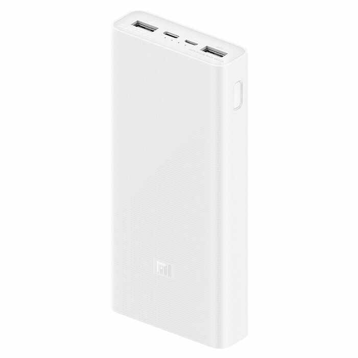 Внешний аккумулятор Xiaomi Mi Power Bank 3 20000 mAh USB-C PLM18ZM белый