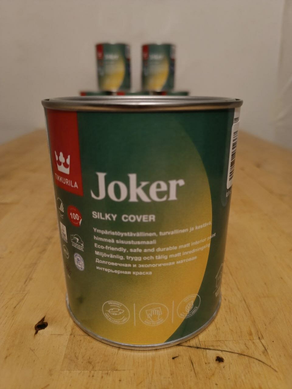 Краска Tikkurila JOKER A матовая 2.7 л - фото №11