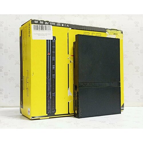 Игровая приставка Sony PlayStation 2 Slim SCPH 77008 Black В коробке Новая 18000₽