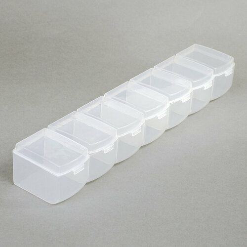 Контейнер для мелочей арт. К-38 25,5х5,5х4 см цв. в ассортименте