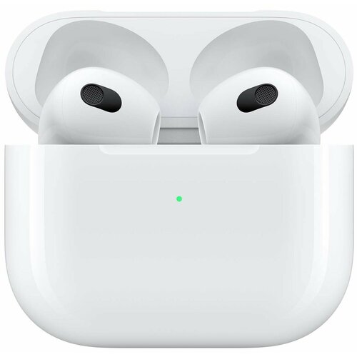 Беспроводные наушники Apple AirPods 3 беспроводная зарядка чехла 2021 MME73 19950₽