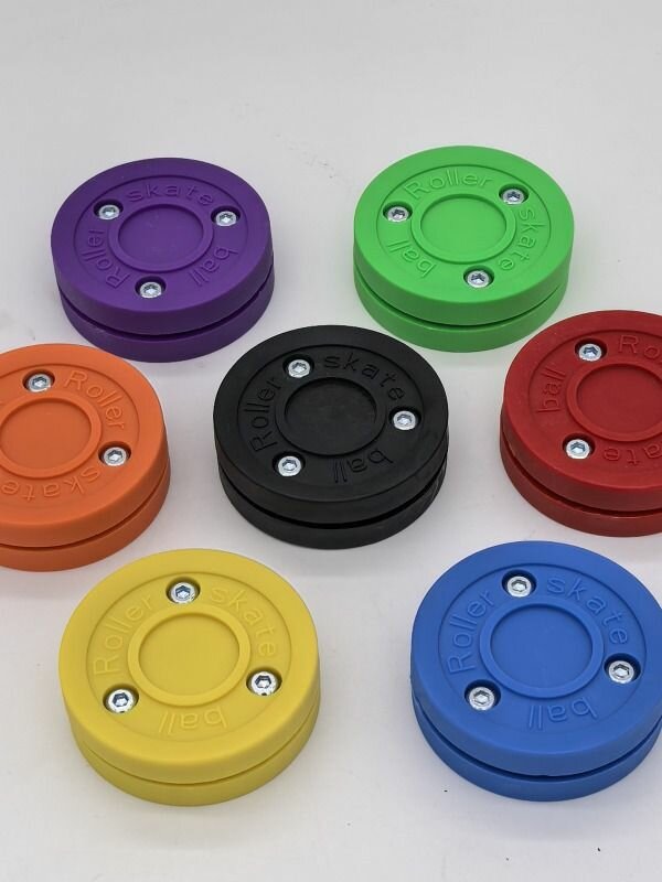 Шайба Green Biscuit Roller Skate ball черная для дриблинга для хоккея — фото 1