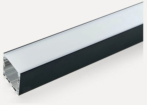 Изображение товара Накладной профиль для светодиодной ленты FERON CAB256 цвет черный, 10369