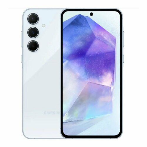 Смартфон Samsung Galaxy A55 5G 8128Gb Ice Blue 3813100₽