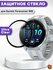 Закаленное защитное стекло для Garmin Forerunner 965, с черной ра...