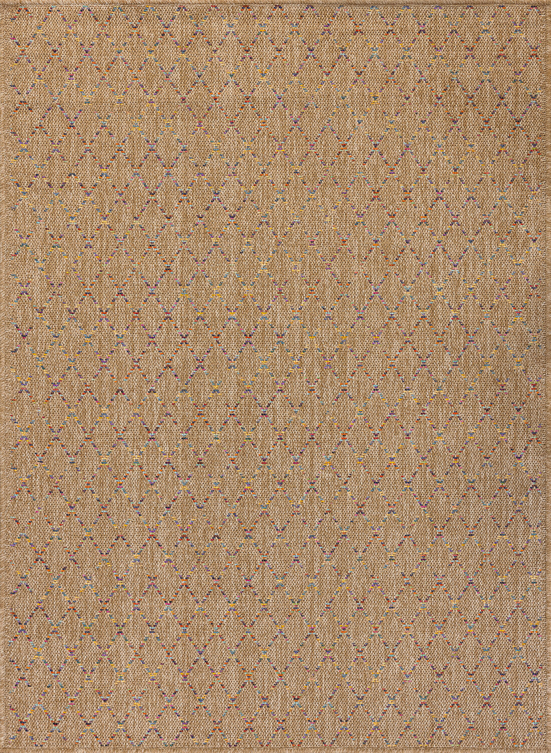 Ковер LOOMX MULTI MLT-120301 прямоугольный 12х17 м полипропилен/хлопок коричневый