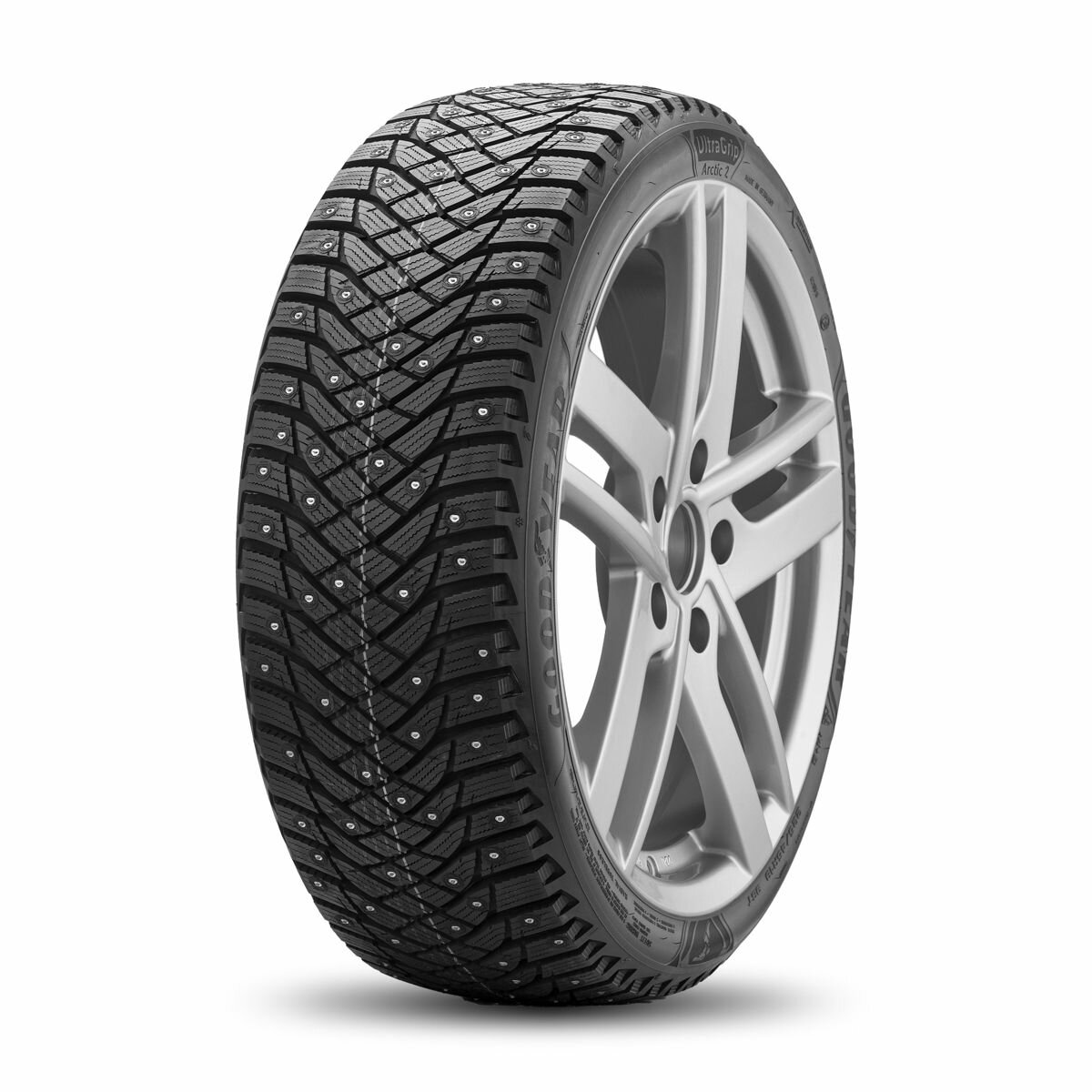 Шина зимняя шипованная GoodYear 235/55/19 T 105 ULTRA GRIP ARCTIC 2 XL Ш. для легковых автомобилей 580402