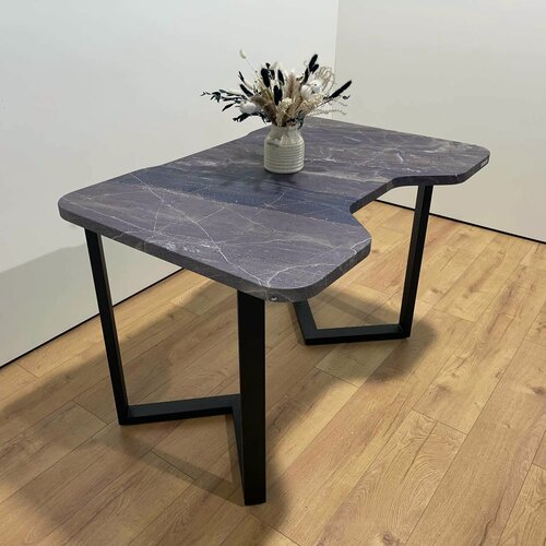 Изображение товара Стол письменный компьютерный с двумя вырезами THETABLE•RU 120х80 см 2.18/3.1