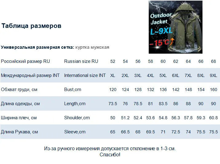 Куртка горнолыжная  Базовая коллекция, размер 6XL, черный — фото 1