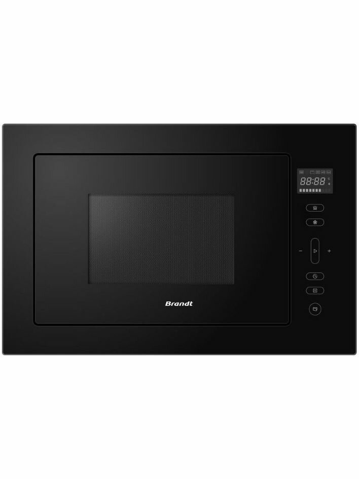 Встраиваемая микроволновая печь BRANDT BMG2120B, официальная гарантия