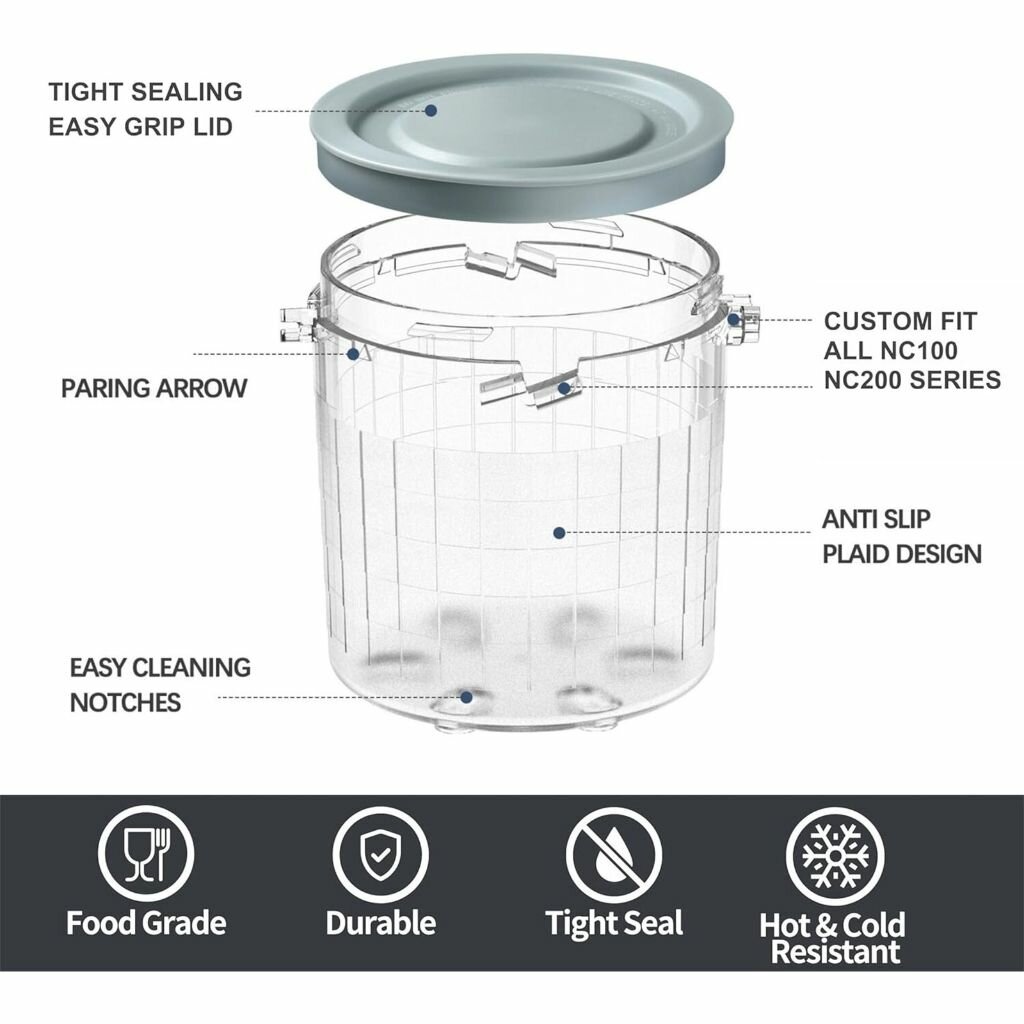 Изображение Четыре заменительных чаши 16OZ для морожениц NC100 NC200