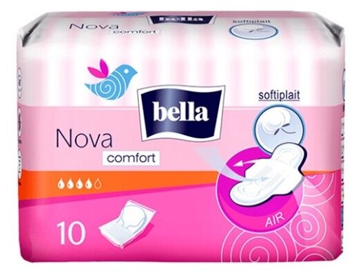 Bella Прокладки Classic Nova Comfort Soft, 10 шт, 6 уп.