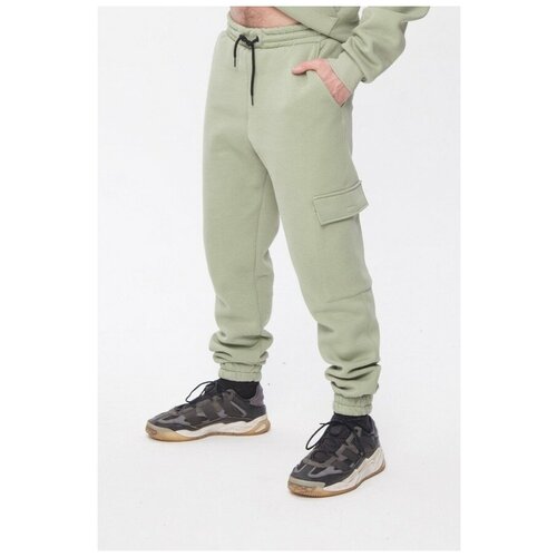 фото Штаны начес (3-х) (оливковый) xl, chukcha