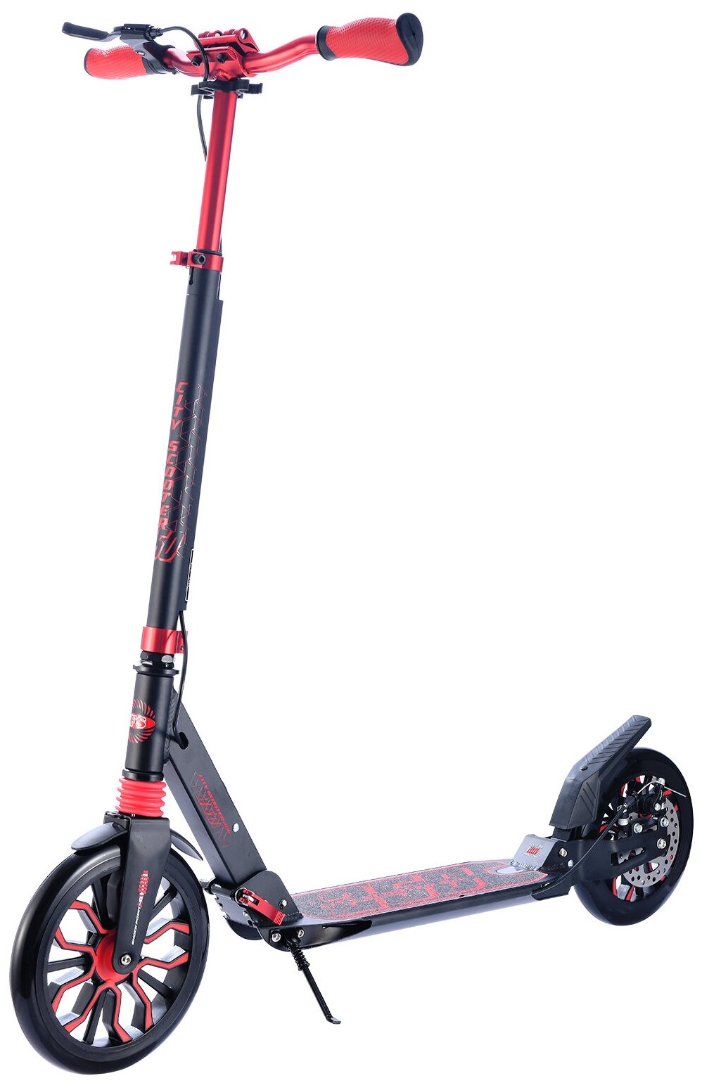 Самокат Sportsbaby Городской самокат Sportsbaby City Scooter MS-250D черно-красный