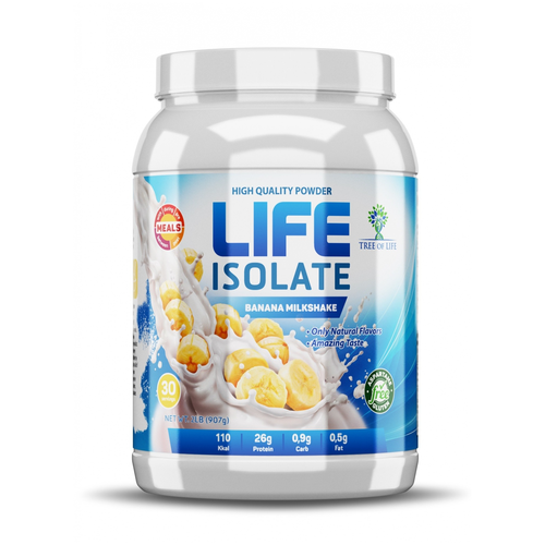 Протеин изолят Tree of life LIFE Isolate 2lb 907 гр, манго протеин life isolate juicy melon 2lb 908 г