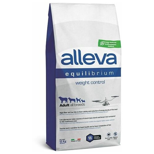 Alleva Equilibrium Dog Weight Control сухой корм для взрослых собак всех пород, контроль веса