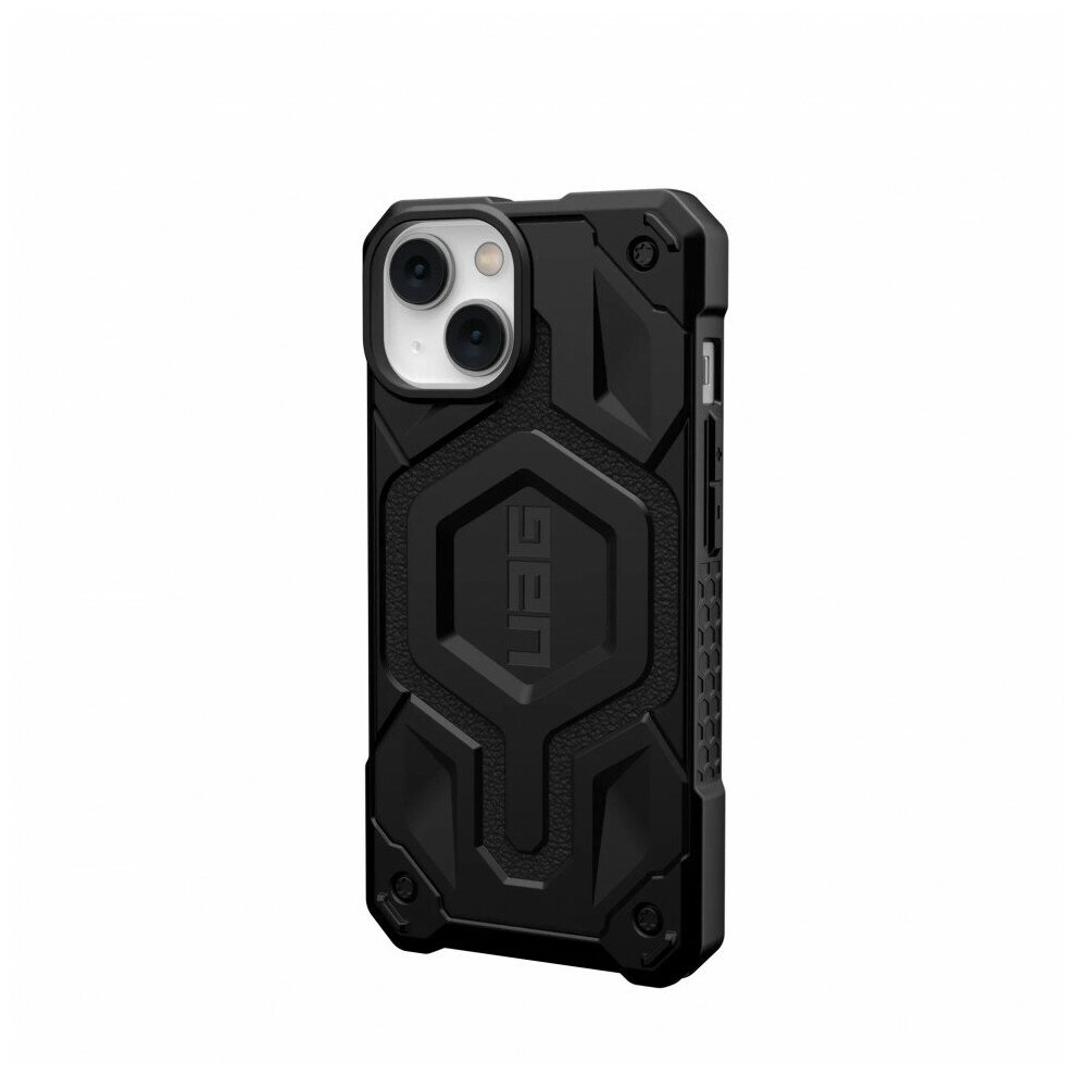 Чехол Urban Armor Gear (UAG) Monarch Pro Kevlar For MagSafe Series для iPhone 14 Plus — фото 1