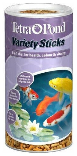 Tetra Pond Variety Sticks корм для прудовых рыб (3 вида палочек) 1 л