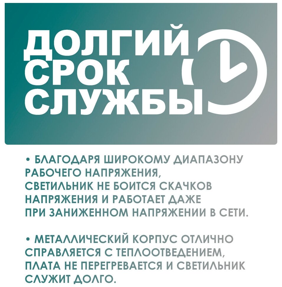 Встраиваемый светодиодный светильник EKS LOFT - LED панель квадрат (15 Вт, 1300ЛМ, 6500К) - фотография № 8