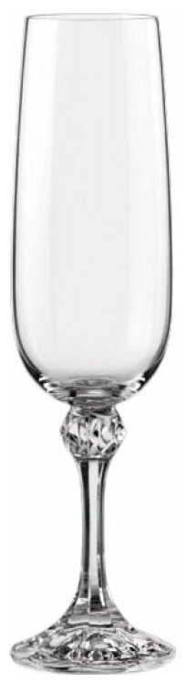 фото Бокалы для шампанского 180 мл 6 шт Crystalex CZ s.r.o. "Джулия /Без декора" / 005489