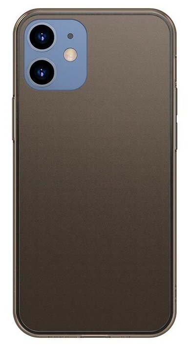 Чехол Baseus Frosted Glass Protective для iPhone 12 mini, черный