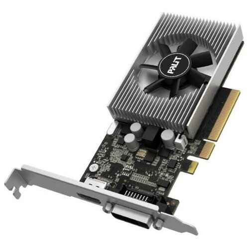 Видеокарта Palit NVIDIA GeForce GT 1030, PA-GT1030 2GD4, 2ГБ, DDR4, Low Profile, Ret [nec103000646-1082f]