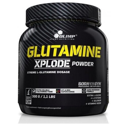 глютамин applied nutrition l glutamine powder 250 гр Olimp Sport Nutrition Glutamine Xplode (500 гр) - Ананас