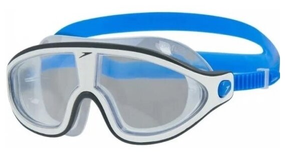 Очки для плавания Speedo BIOFUSE RIFT MASK 1S19, голубой/белый/прозрачные, 8-11775C750
