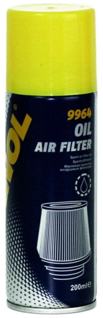 MANNOL AIR FILTER OIL 200 мл. Масляная пропитка воздушных фильтров 2139