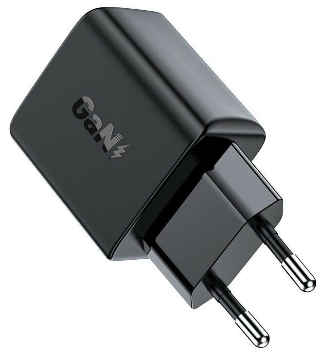 Зарядное устройство ACEFAST A21 30W GaN single USB-C charger (EU). Цвет: черный
