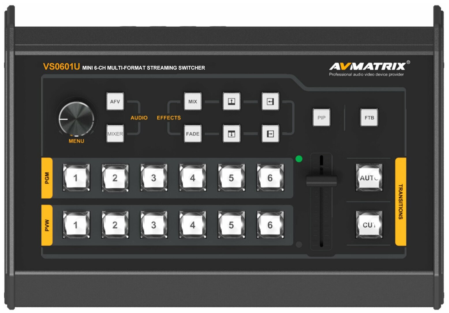 Видеомикшер AVMATRIX VS0601U компактный 6CH SDI USB