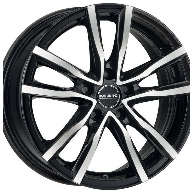 Колесный диск Mak Milano 7x17/5x108 D72 ET50 BLACK MIRROR