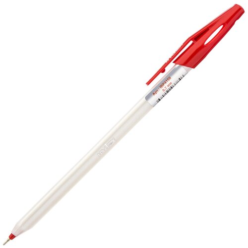 ручка шариковая черные чернила 0 6 мм index комплект 100 шт Ручка шариковая красные чернила, 0,7 мм INDEX. Комплект 100 шт.