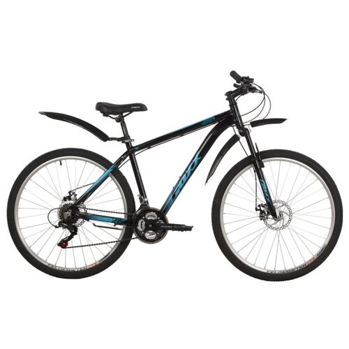 фото Горный (mtb) велосипед foxx atlantic d 27.5 (2018) черный 20" (требует финальной сборки)