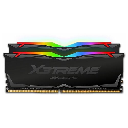 Модуль памяти DDR 4 DIMM 16Gb 8Gbx2 3200Mhz OCPC X3 RGB MMX3A2K16GD432C16 RGB CL16 BLACK 521600₽