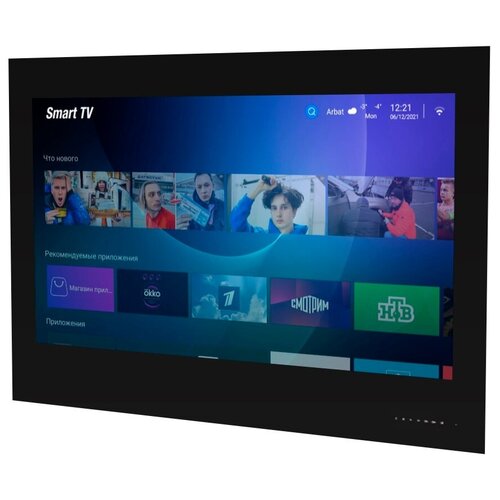 AVEL Smart Ultra HD (4K) LED телевизор AVS435SM (черная рамка HB)