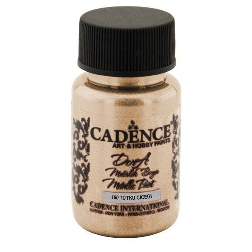 Акриловая краска Cadence Dora Metallic Paint. Passion Flower-160